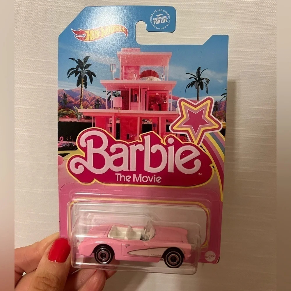Hot Wheels 2023 Barbie 1956 Corvette Barbie The Movie